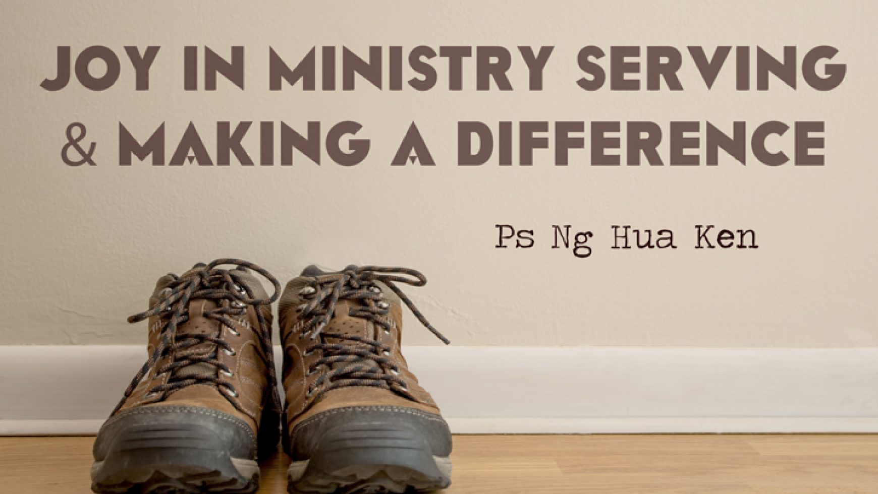 Joy in Ministry Serving and Making a Difference