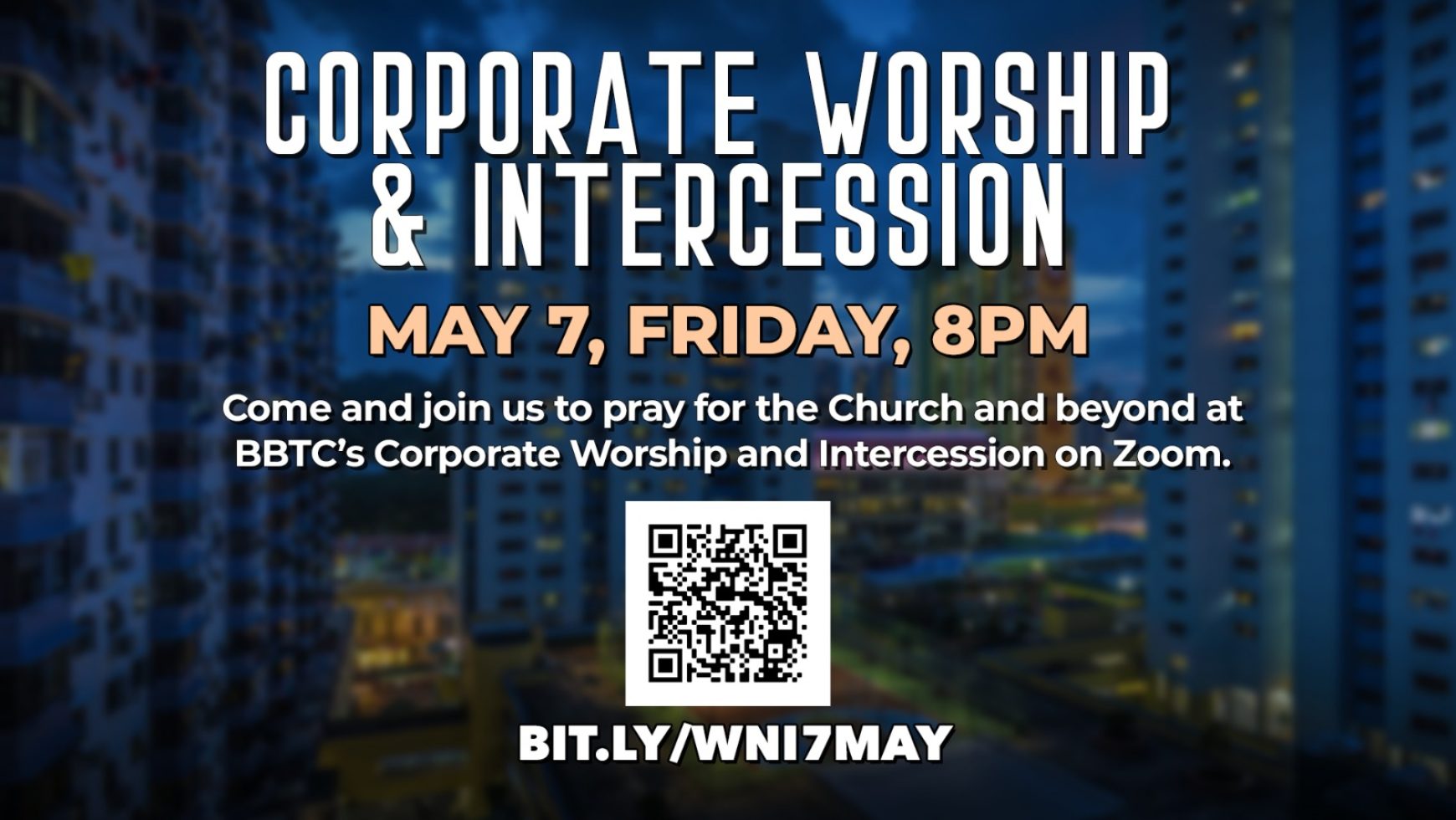 Corporate Worship & Intercession