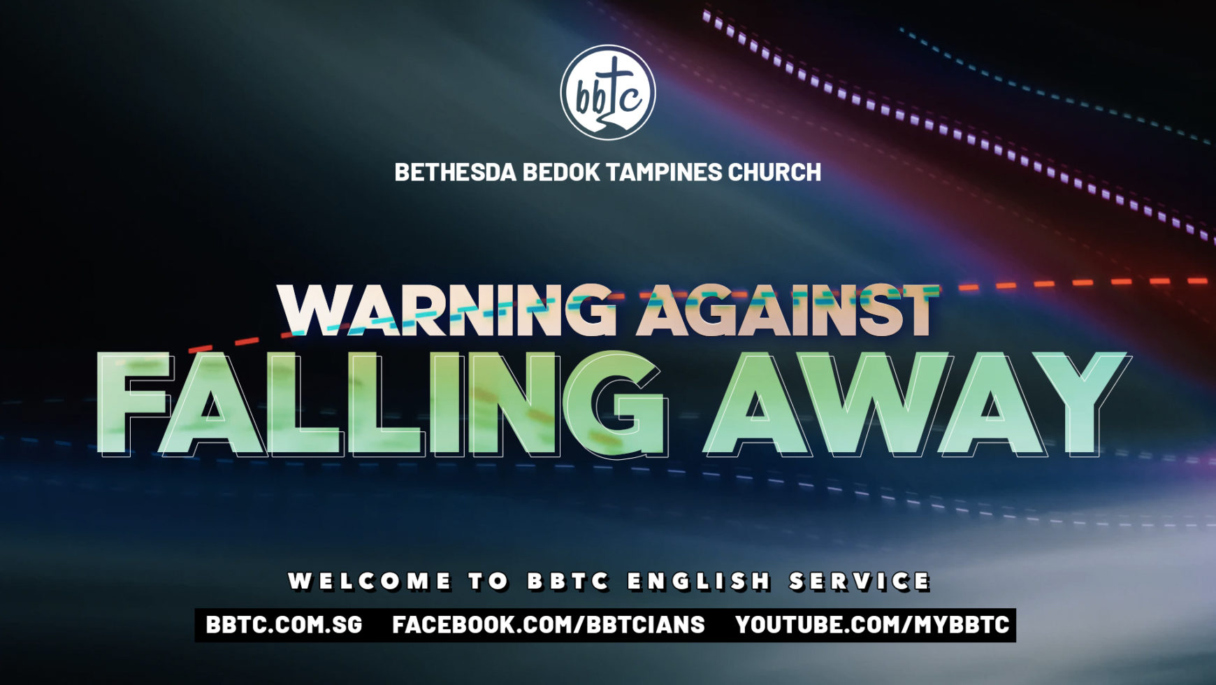 WARNING AGAINST FALLING AWAY