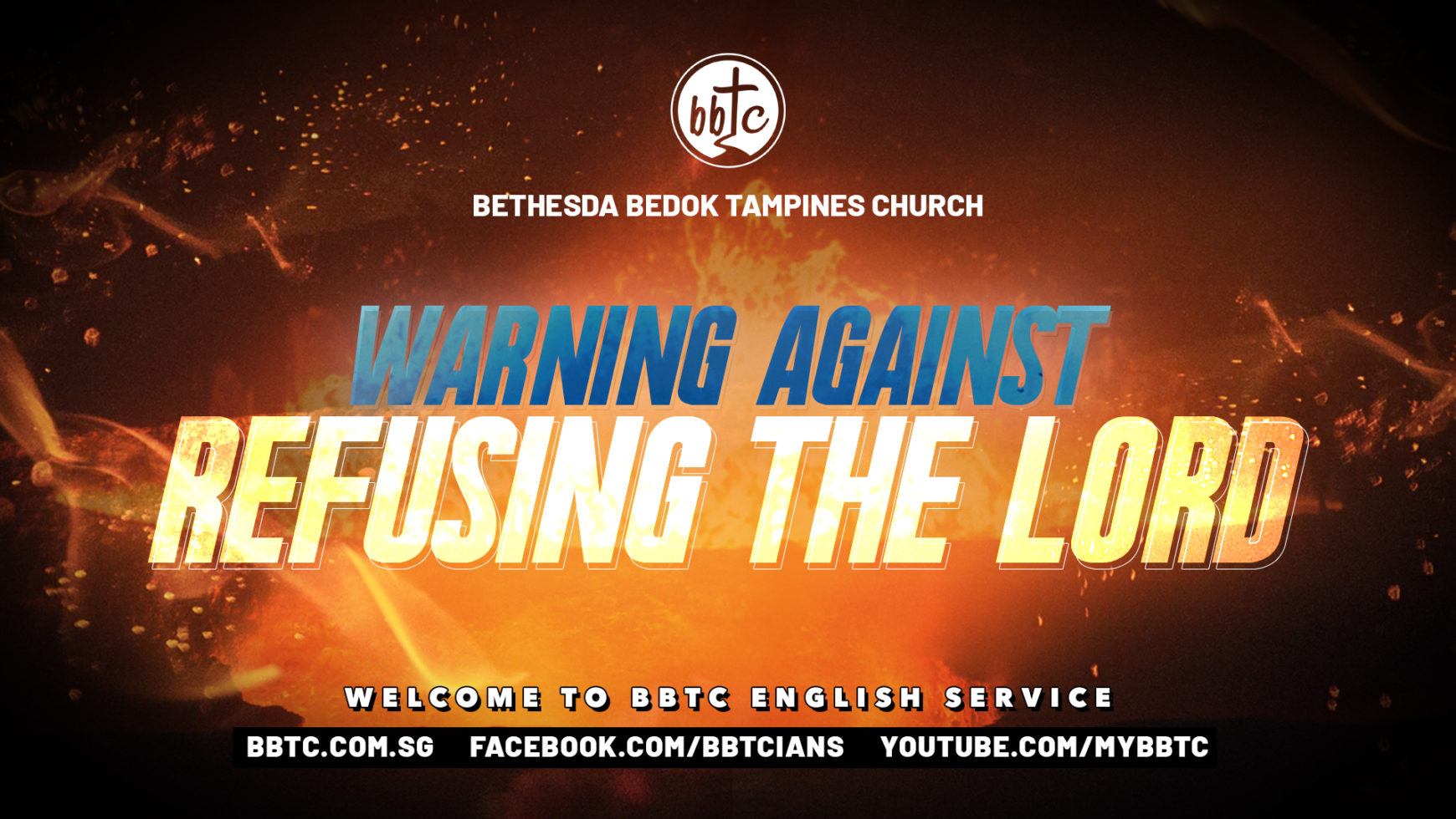 WARNING AGAINST REFUSING THE LORD