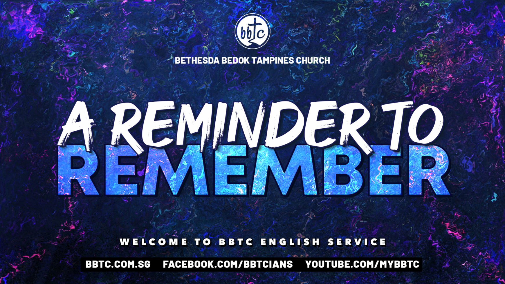 A REMINDER TO REMEMBER