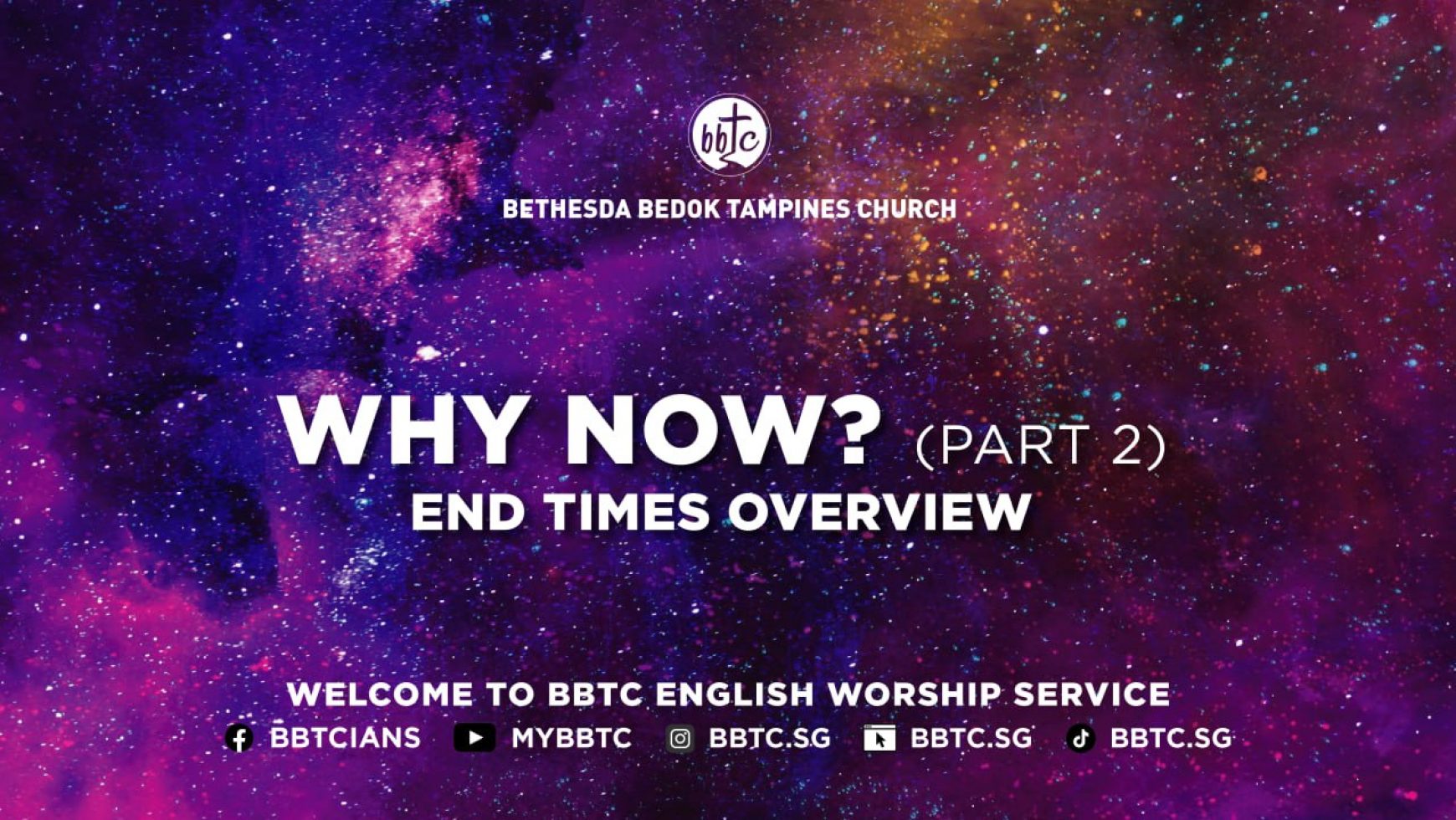 Why Now? (Part 2) End Times Overview