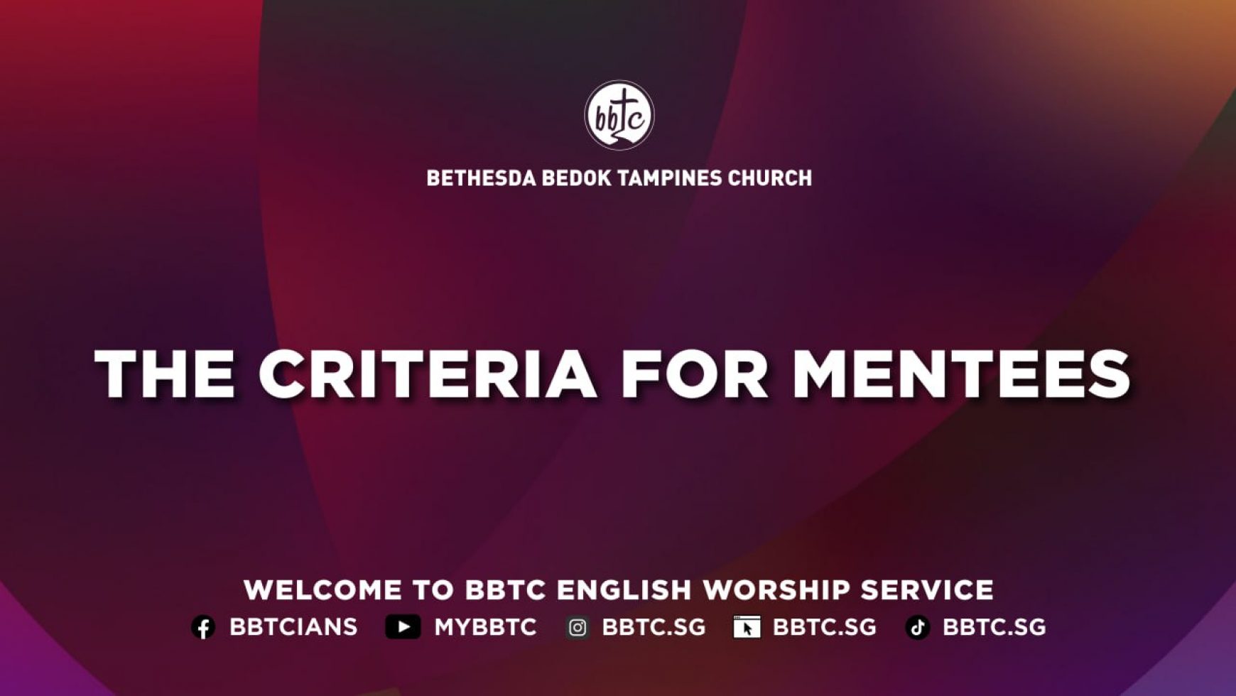 The Criteria For Mentees