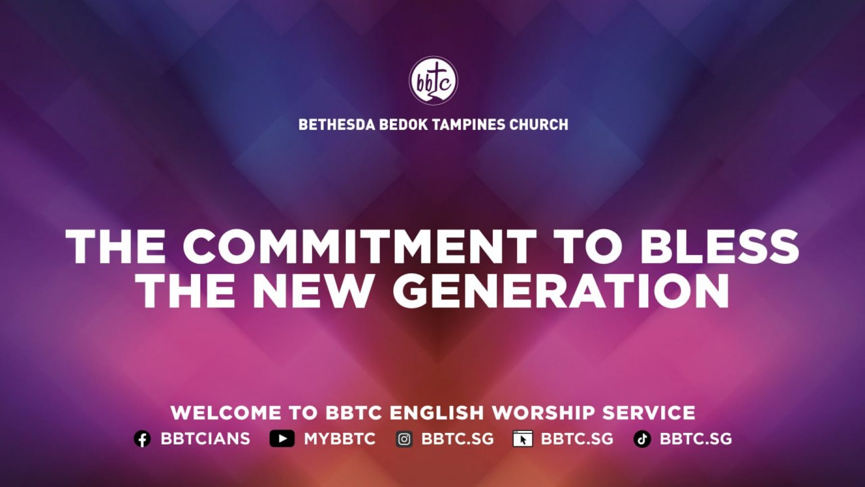 The Commitment to Bless the New Generation
