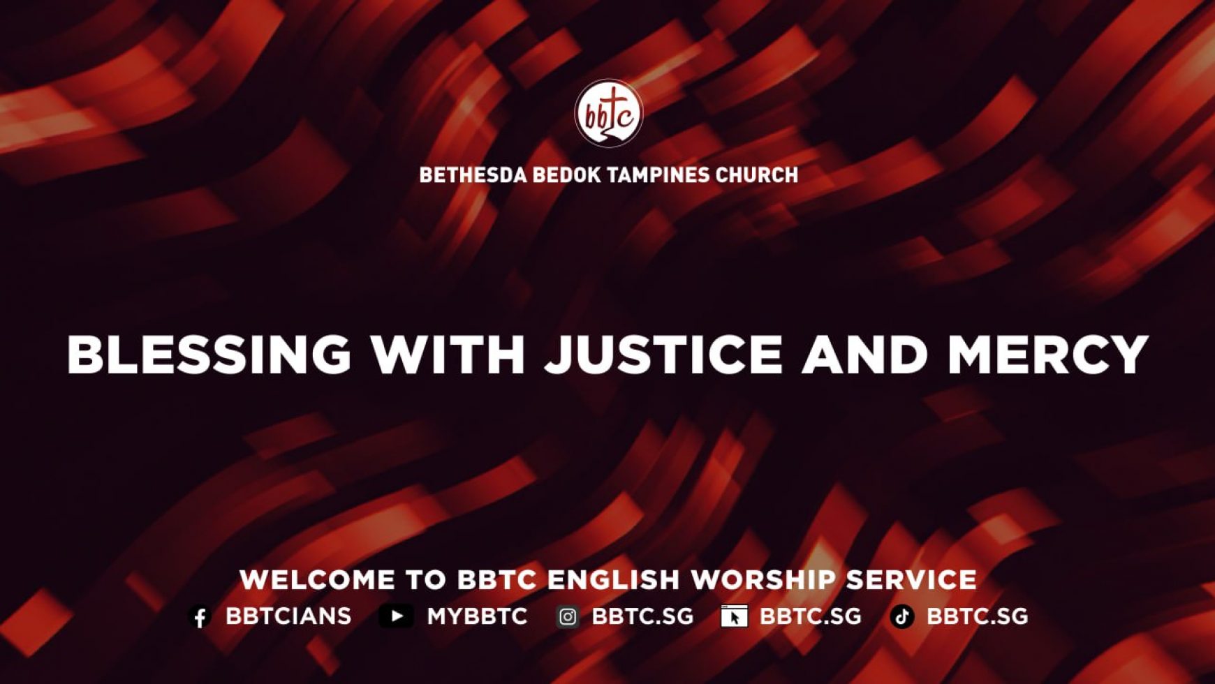 Blessing with Justice and Mercy