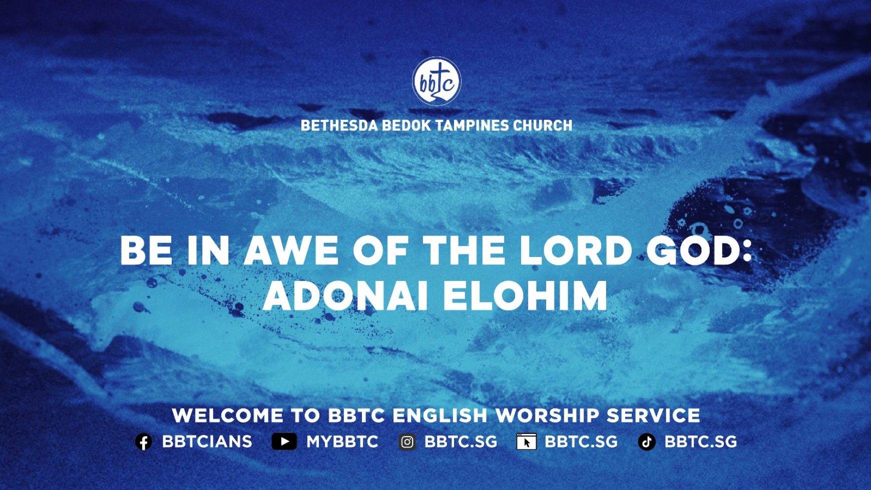 Be In Awe Of The Lord God: Adonai Elohim