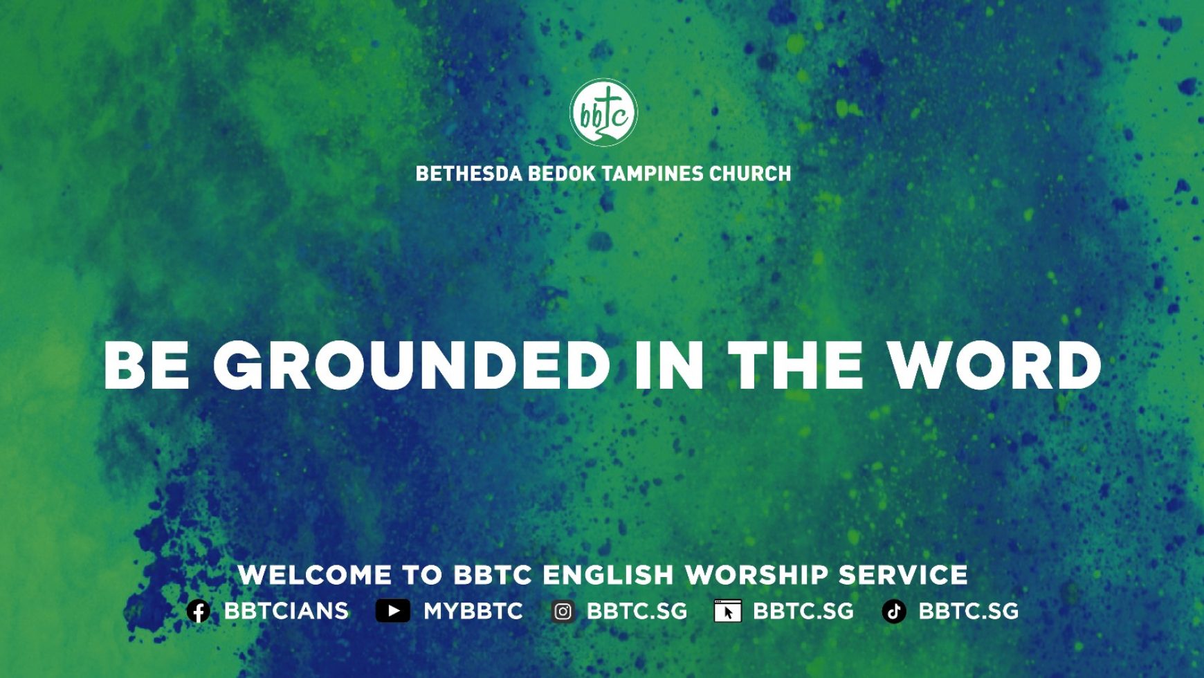 Be Grounded In The Word