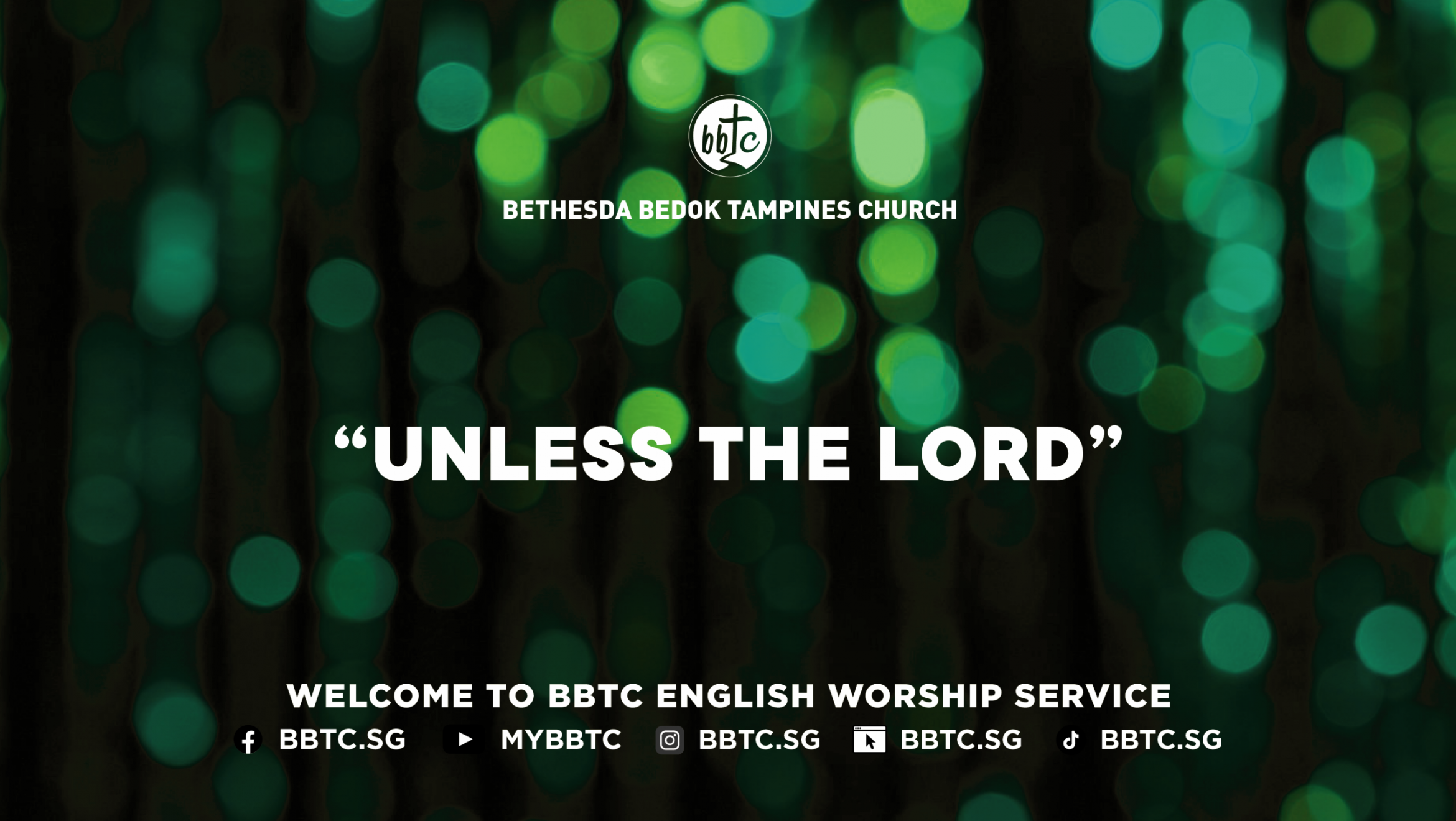 Unless the Lord…