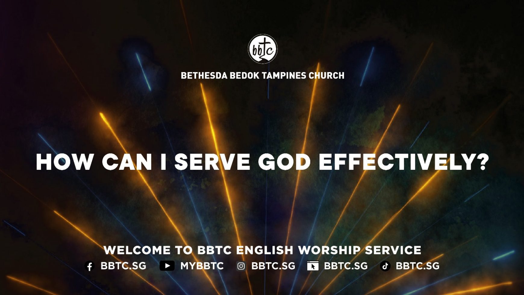 How to Serve God Effectively