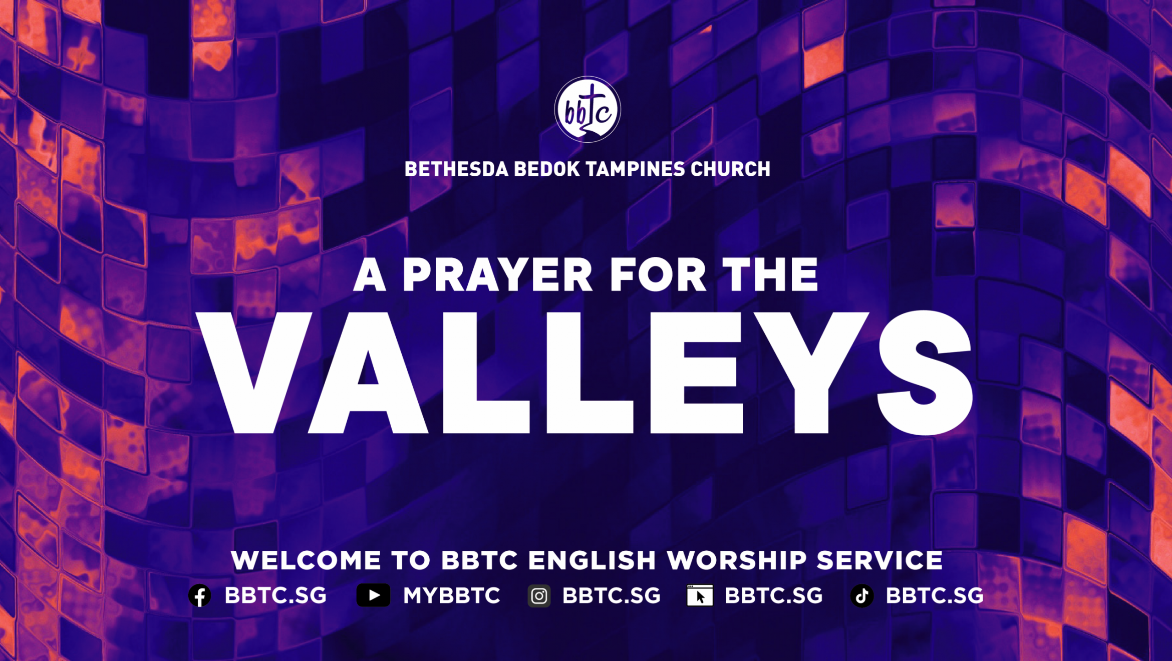 A Prayer For The Valleys